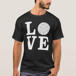 Camiseta Diseño divertido de voleibol