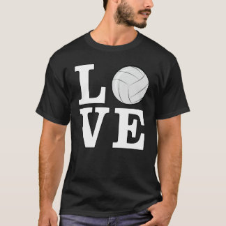Camiseta Diseño Divertido de Voleibol