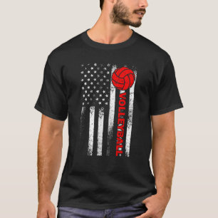 Camiseta Diseño divertido de voleibol para hombres mujeres 