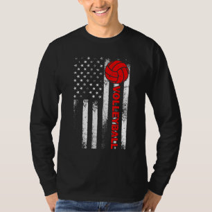 Camiseta Diseño divertido de voleibol para hombres mujeres