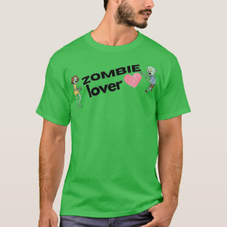 Camiseta Diseño divertido de Zombie Lover
