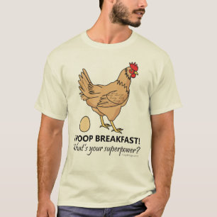 Camiseta Diseño divertido del desayuno de los impulsos del