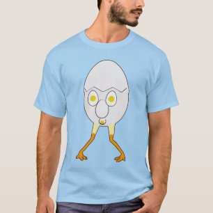 Camiseta Diseño divertido del personaje de huevo RG y RA