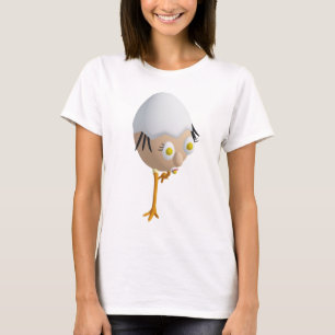 Camiseta Diseño divertido del personaje de huevo RG y RA
