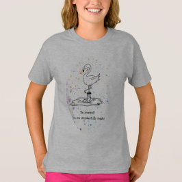 Camiseta diseño divertido, palabras que celebran a su hijo 