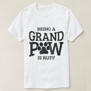 Camiseta Diseño divertido para abuelo amante de los perros