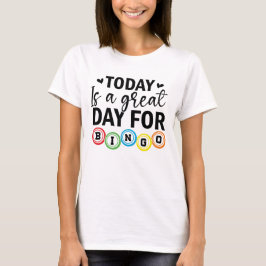 Camiseta Diseño divertido para amantes del bingo – Regalo p