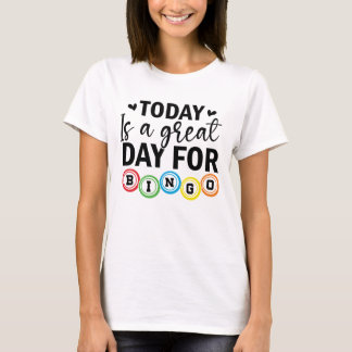 Camiseta Diseño divertido para amantes del bingo – Regalo p