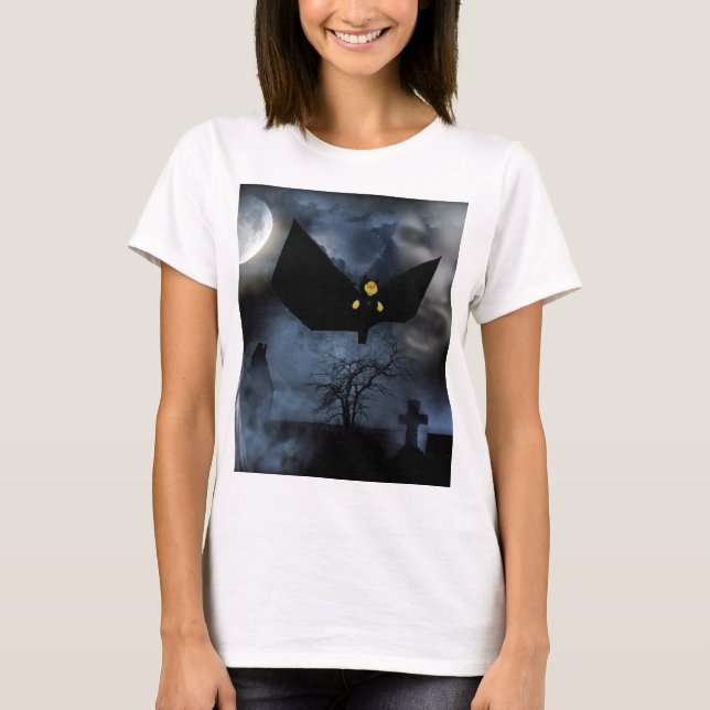 Camiseta Diseño divertido para Halloween (Anverso)