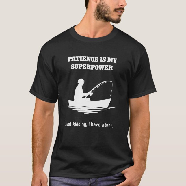 Camiseta Diseño divertido para los amantes de la pesca (Anverso)