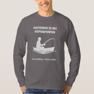 Camiseta Diseño divertido para los amantes de la pesca y la
