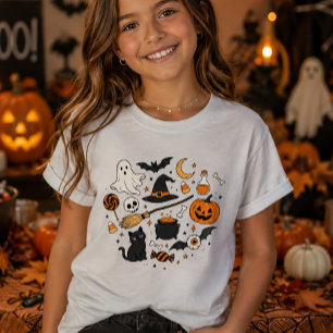 Camiseta Diseño divertido y espeluznante de Halloween
