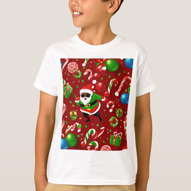 Camiseta Diseño divertido y festivo (Anverso)