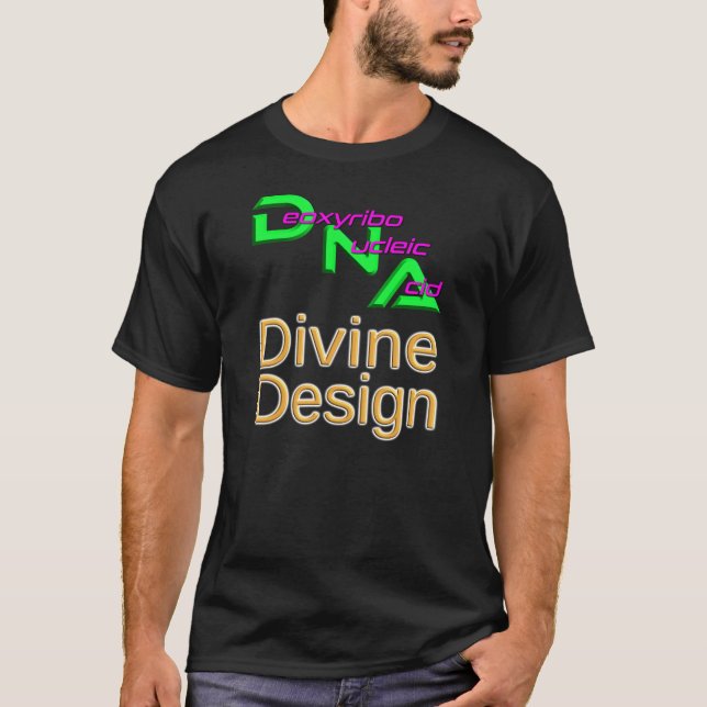 Camiseta Diseño divino de ADN (Anverso)