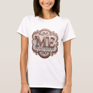 Camiseta Diseño Dorado de Moda ME EST 2002