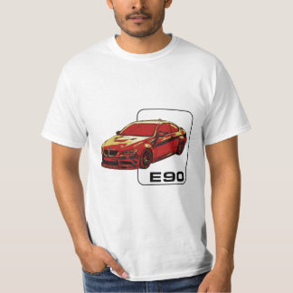 Camiseta Diseño E90 M3 BMW - Rojo