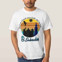 CAMISETA DISEÑO EL SALVADOR