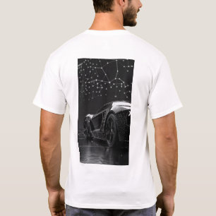 Camiseta Diseño elegante de autos modernos protegidos por e