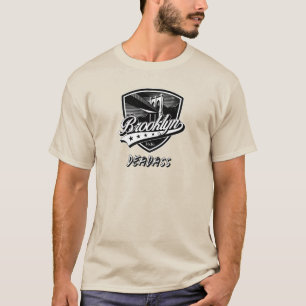 Camiseta Diseño elegante del logotipo de Brooklyn Swoosh
