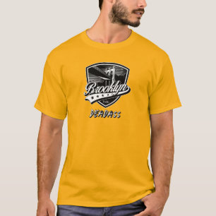 Camiseta Diseño elegante del logotipo de Brooklyn Swoosh