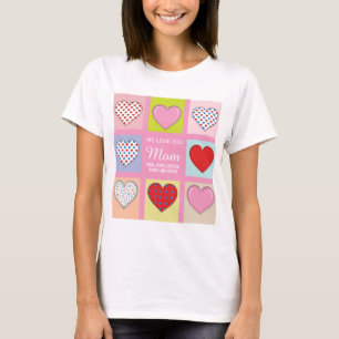 Camiseta Diseño elegante y emotivo del Día de la Madre
