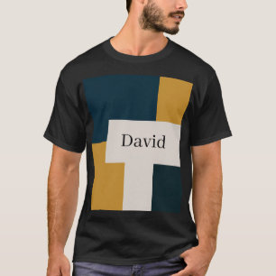 Camiseta diseño elegante y minimalista de diseño personaliz