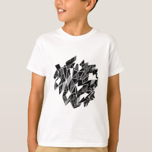 Camiseta Diseño en blanco y negro