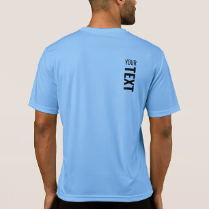 Camiseta Diseño en el reverso Imprimir Mens Sport Activewea