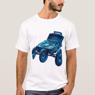 Camiseta Diseño Epic DJ Chariot T-Shirt