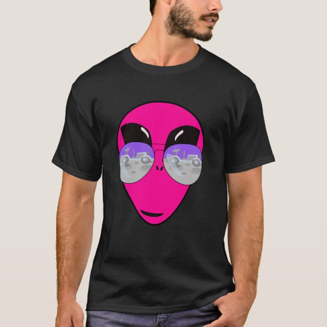 Camiseta Diseño Epic Shades Alien Head (Anverso)