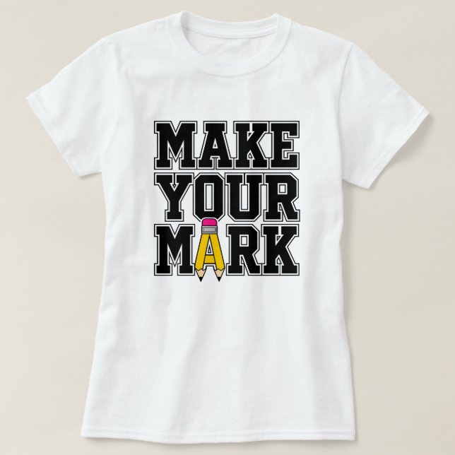 Camiseta Diseño Escolar Haz Tu Marca (Diseño del anverso)