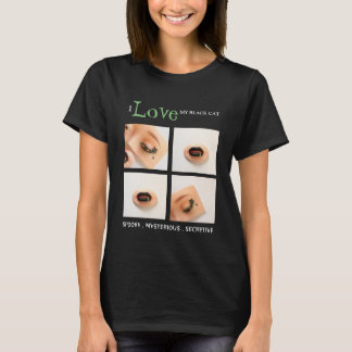 Camiseta Diseño Espeluznante Lindo para Mamá Amante de Gato