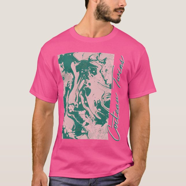 Camiseta Diseño estético con estilo Cocteau Twins 80 (Anverso)