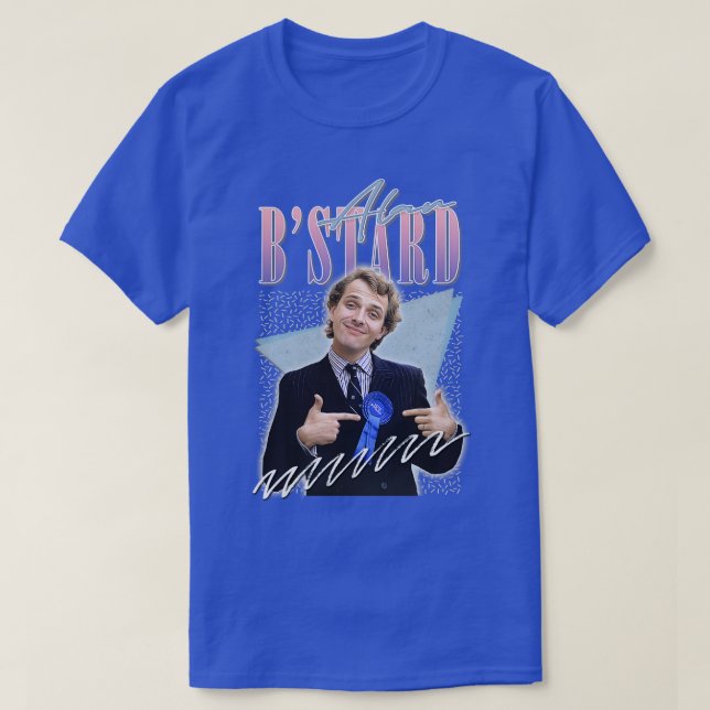 Camiseta Diseño estético de Alan BStard 80 (Diseño del anverso)