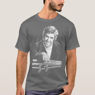Camiseta Diseño estético de Burt Bacharach Retro 60