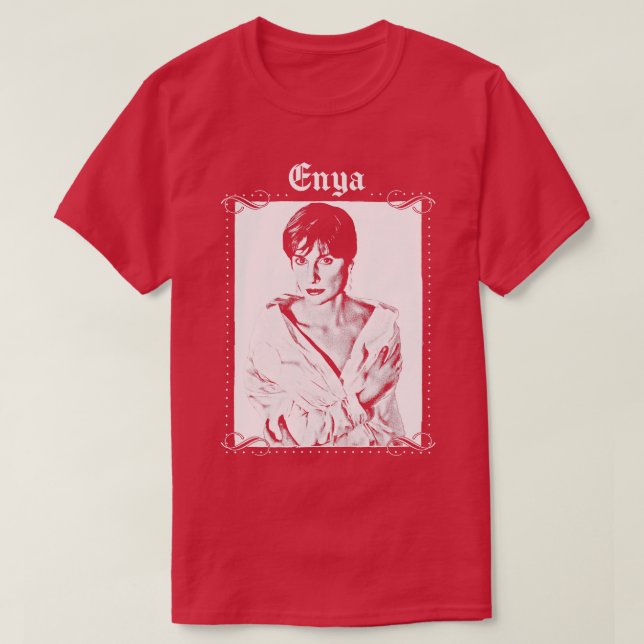 Camiseta Diseño estético de Enya Retro (Diseño del anverso)