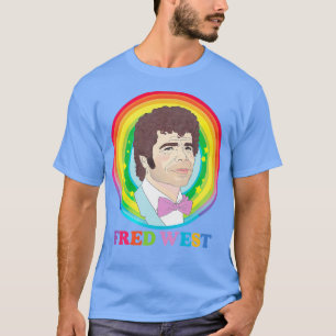 Camiseta Diseño estético de estilo Fred West 90