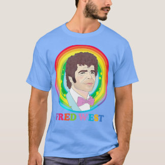 Camiseta Diseño estético de estilo Fred West 90