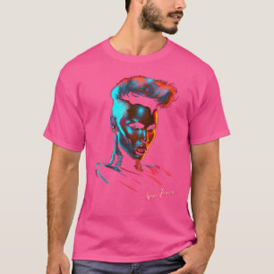 Camiseta Diseño estético de estilo Grace Jones 80 1