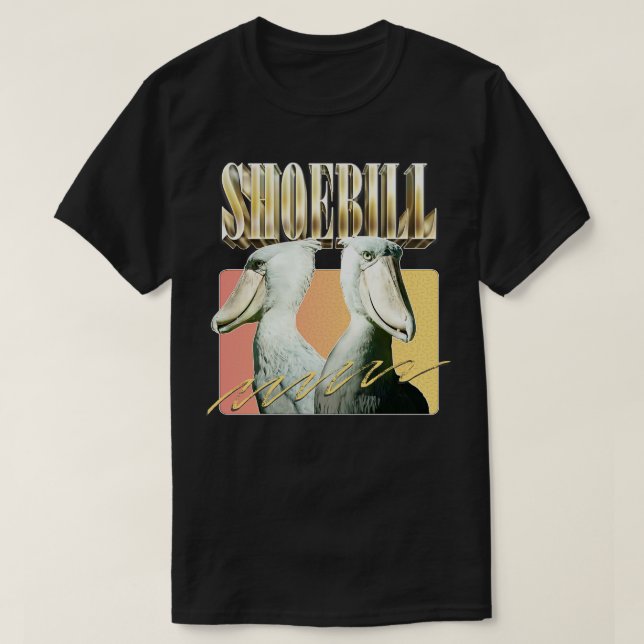 Camiseta Diseño estético de estilo SHOEBILL 90 (Diseño del anverso)