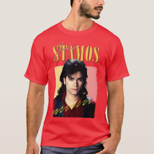 Camiseta Diseño estético de John Stamos 80