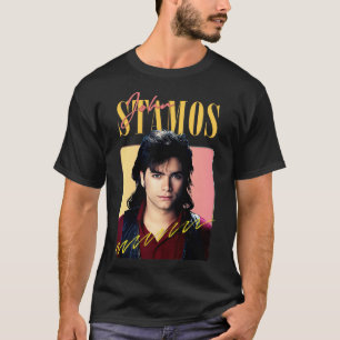 Camiseta Diseño estético de John Stamos 80