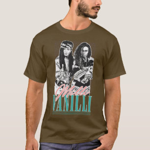Camiseta Diseño estético de Milli Vanilli Vintage Style 90