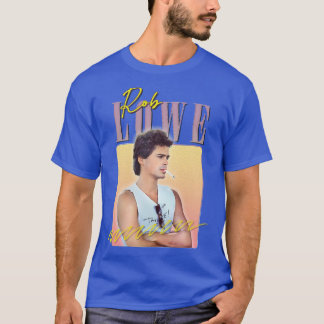 Camiseta Diseño estético de Rob Lowe 80