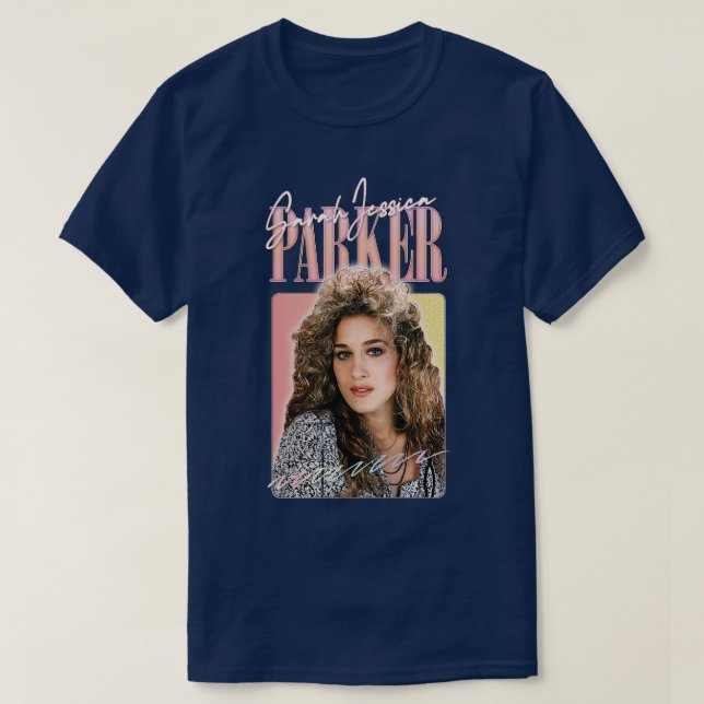 Camiseta Diseño estético de Sarah Jessica Parker 90 (Diseño del anverso)