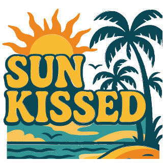 Camiseta Diseño estético de verano retro besado por el sol