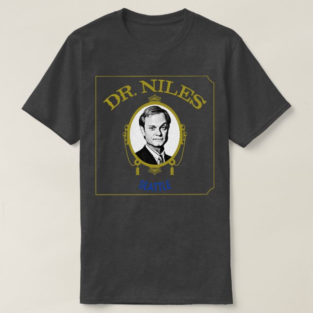 Camiseta Diseño estético Dr. Niles Crane 90 (Diseño del anverso)
