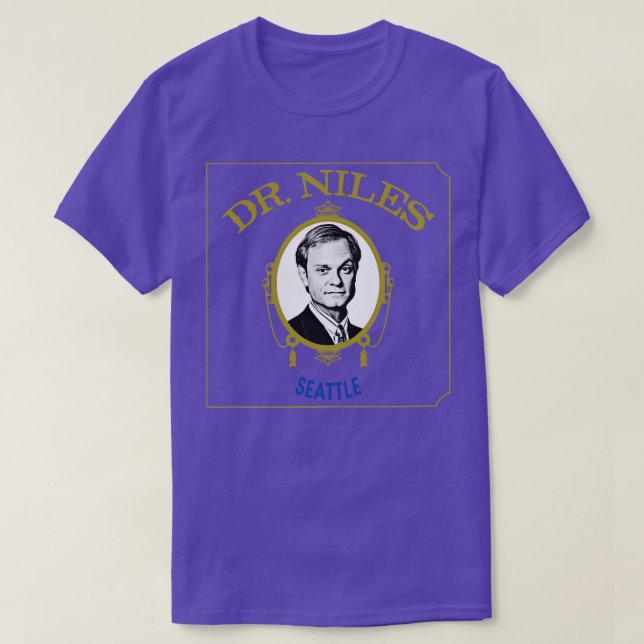 Camiseta Diseño estético Dr. Niles Crane 90 (Diseño del anverso)