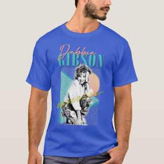 Camiseta Diseño estético estilizado de Debbie Gibson 80 1
