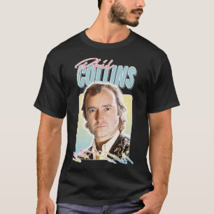 Camiseta Diseño estético retro de Phil Collins de los años 